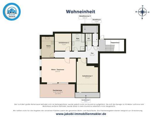 Grundriss Wohneinheit