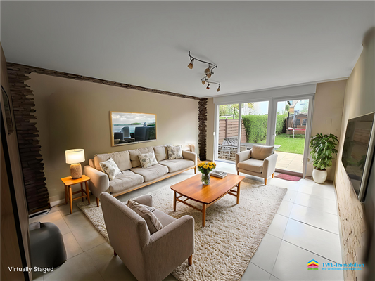 Wohnbereich - virtually staged