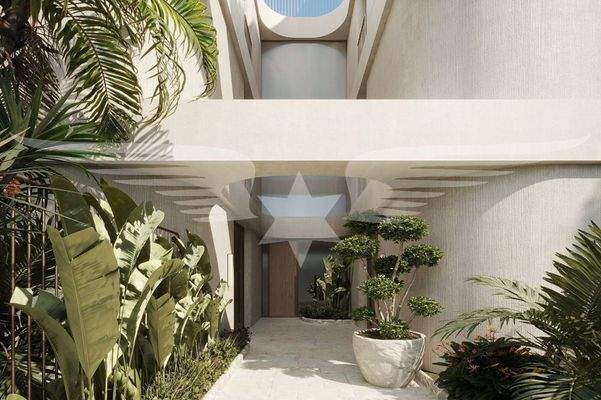 Visualisierter Eingangsbereich