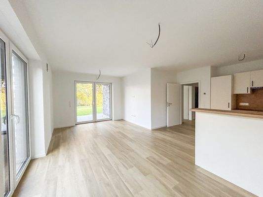 Wohn-, Ess- und Kochbereich