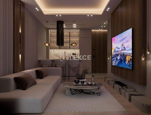 Sea View Apartments in a New Project in Mersin Ayaş