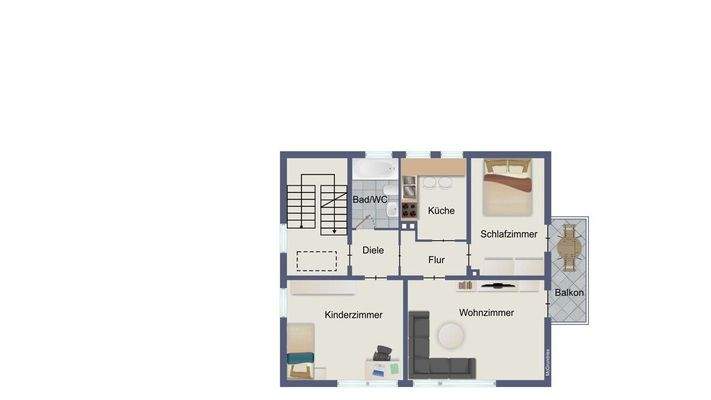 Haus 14 Dachgeschoss