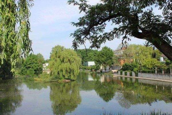 Die nahe Umgebung: Schlossweiher