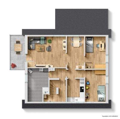 Grundriß Obergeschoß