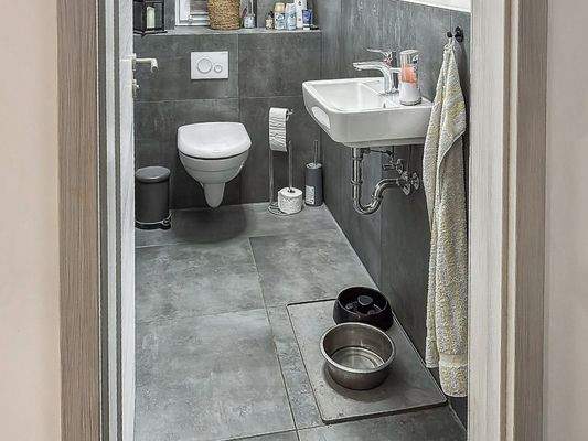 Gäste-WC Erdgeschoss