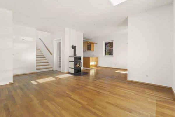 Stiege ins Obergeschoss