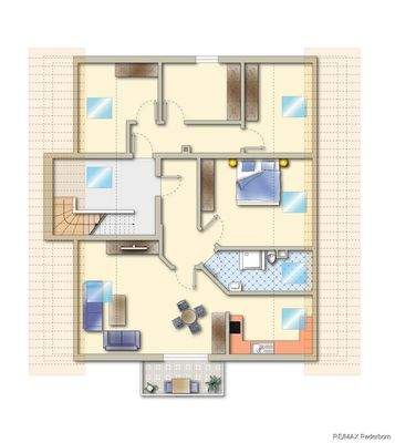 Grundriss Dachgeschoss