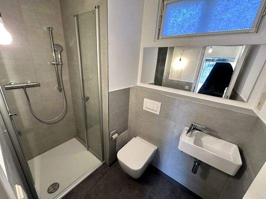 Modernes Duschbad mit cleverer Raumnutzung - Komfort auf kleinstem Raum