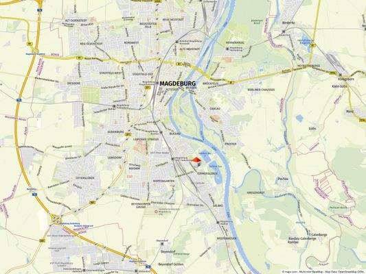 Geolyzer Kartenausschnitt