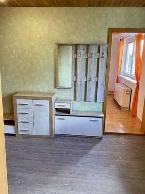 Platz für die Garderobe