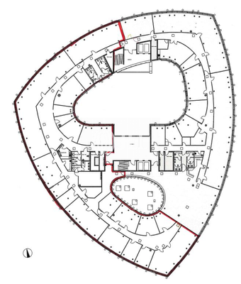 Grundriss 1.OG - 1.396,22 m²