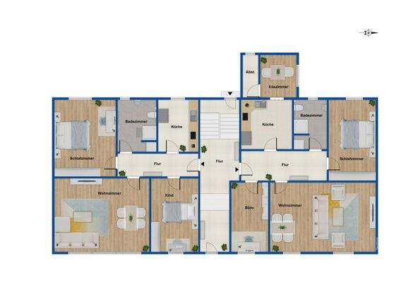 Grundriss Erdgeschoss