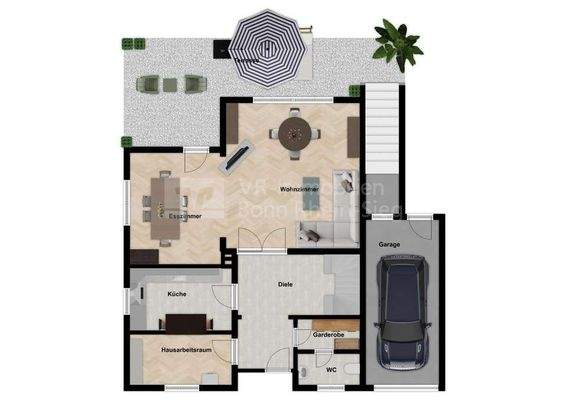 Grundriss Erdgeschoss