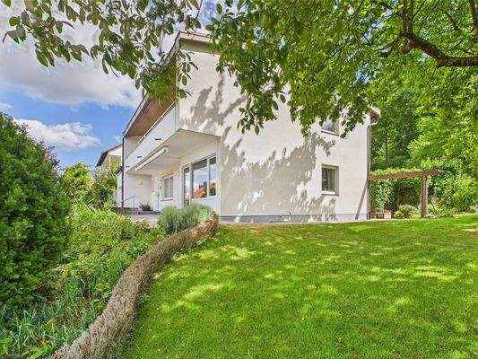 Ansicht aus dem Garten