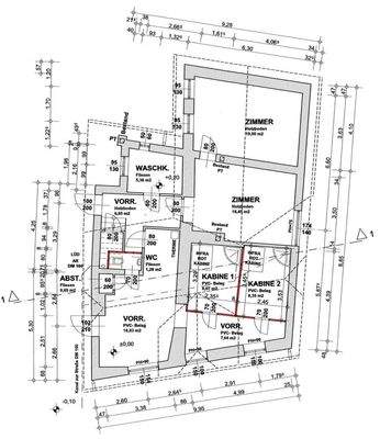 Grundriss Haus 2 im Süden