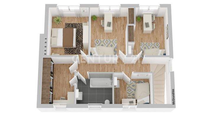 Grundriss OG Bestandsimmobilie