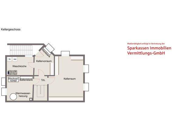 Grundriss Kellergescchoss