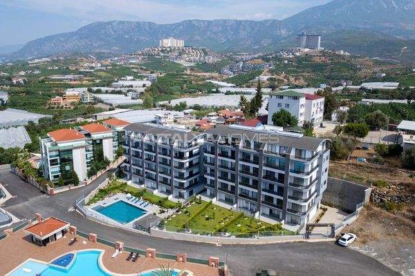 Sea View Apartments in a Contemporary Project in Alanya