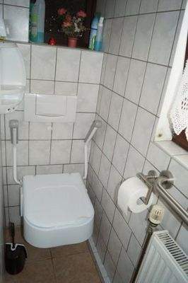 Gäste-WC im Erdgeschoss