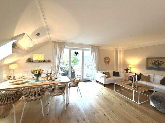 der großzügige  Wohnbereich