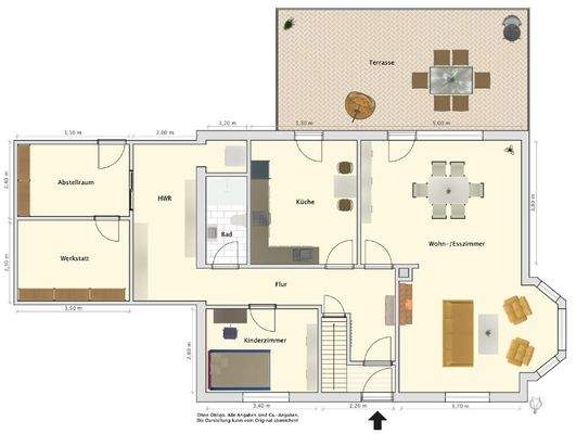 Grundriss Erdgeschoss