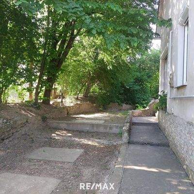 Blick in die Einfahrt