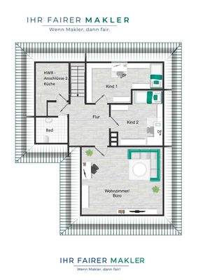 Grundriss Dachgeschoss