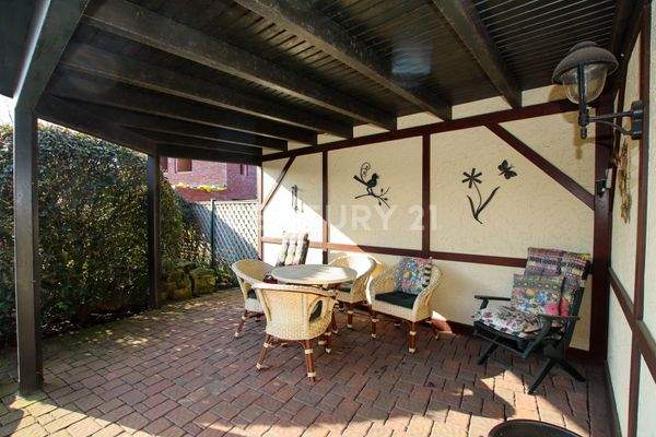 Überdachte Terrasse