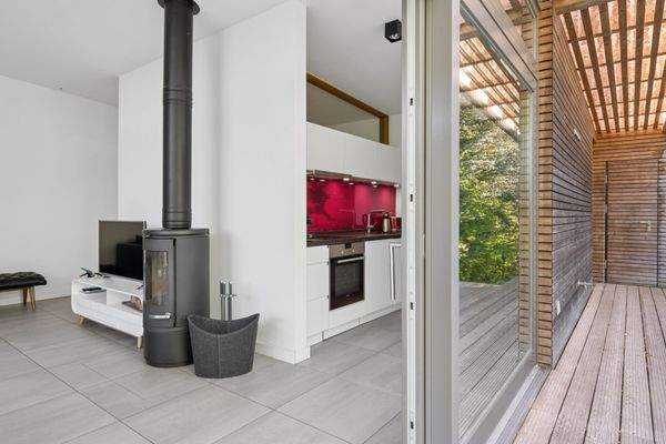 Küche und Wohnbereich