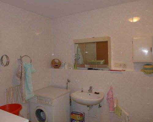 ...mit Waschmaschinenanschluss