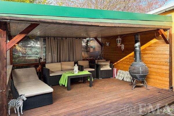 überdachte Terrasse