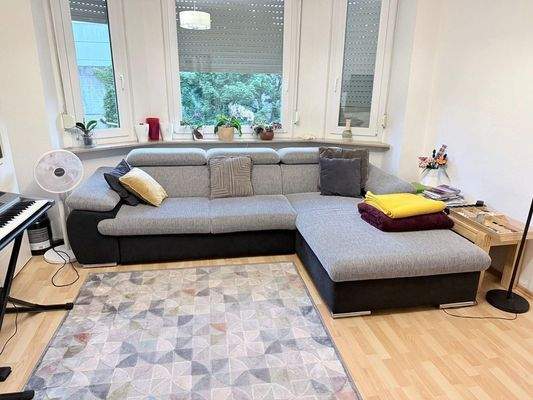 Wohnzimmer mit Erker