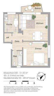 Grundriss Wohnung
