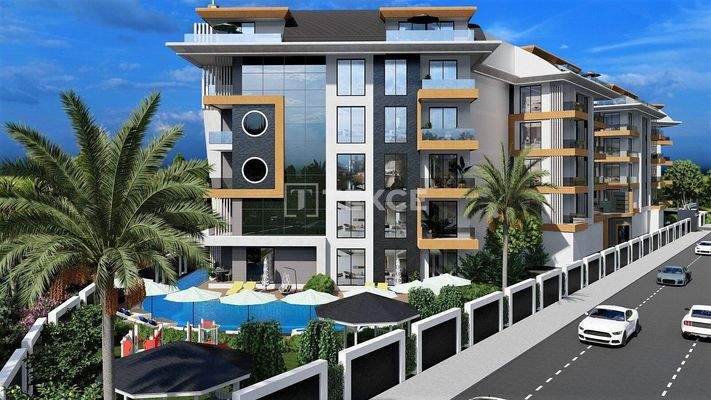 Chic Flats with Smart Home Systems in Oba Alanya
