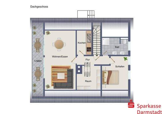 Grundriss Dachgeschoss