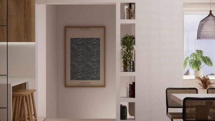 Kreta, Kalyves: 150 Meter zum Meer - Luxusvilla mit Meerblick und privatem Pool in kleinem Komplex zu verkaufen