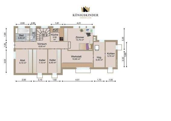 Grundriss Untergeschoss