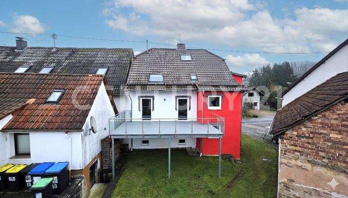 So könnte ein möglicher Balkon das Haus schmücken