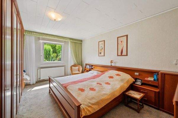 Schlafzimmer im Erdgeschoss