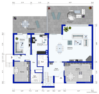 Grundriss Erdgeschoss