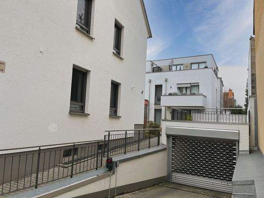 Eungang zu den Häusern 