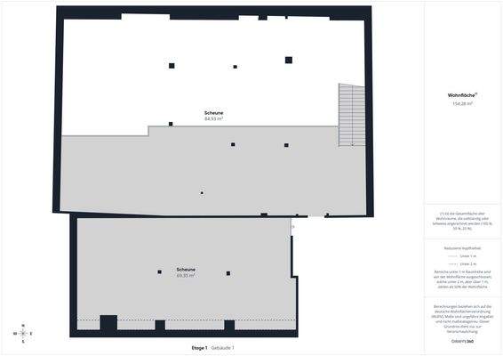Grundriss Scheune OG