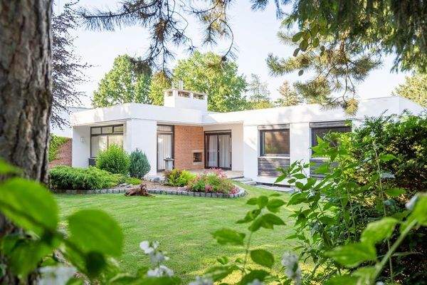 Alt eingewachsener Garten