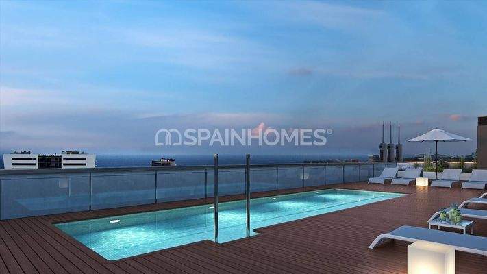 Seafront Flats with Breathtaking Views in El Gorg, Badalona