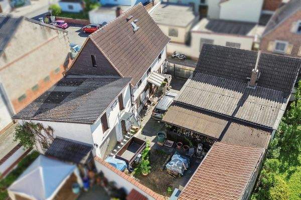 Rückansicht (Luftbild)