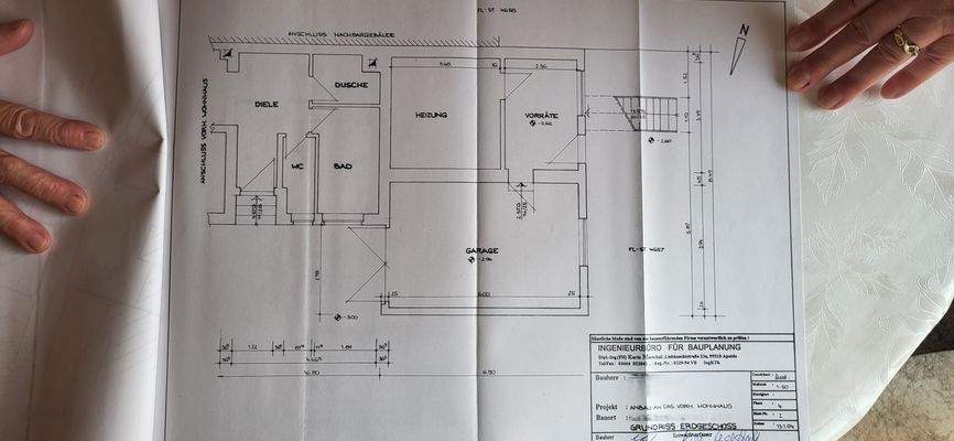Grundriss Anbau EG b