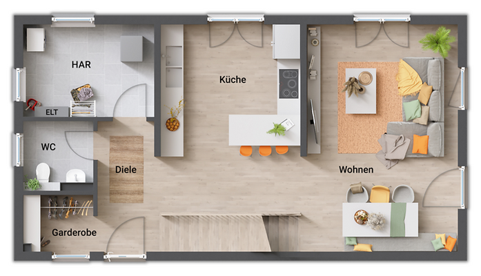 Grundriss-Aura-125-Erdgeschoss-Grundrissvariante