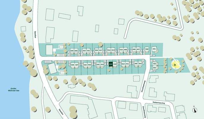 Lageplan Seequartier Müllrose