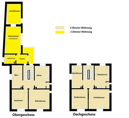 Haus-Linden-Grundriss OG+DG