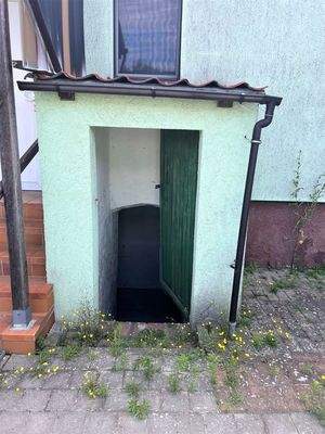 Eingang zum Keller
